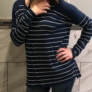 TWO everyday striped shirts